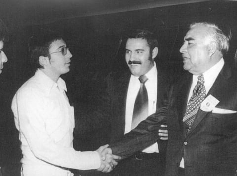 25122016 Don Óscar Flores Tapia, Jesús Reyes García y Jesús Rodríguez.