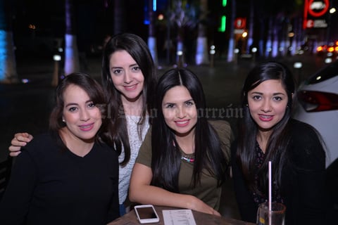 02012017 Rosy, Paulina, Gaby y Luisa.