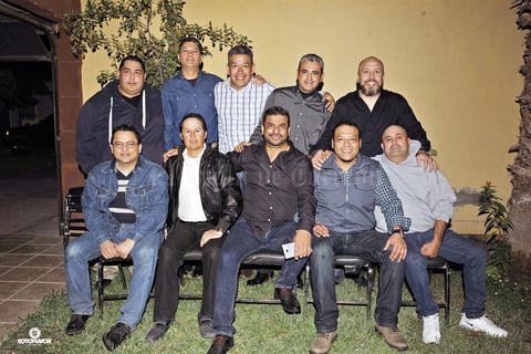 01012017 David, Alberto, Luis, Víctor, Alberto, Gladys, Lupita, Marisol, Cynthia, Iliana, Tere, Angélica, Argelia, Liz, Jaime, Eduardo, Edgar, Sergio y Beto.