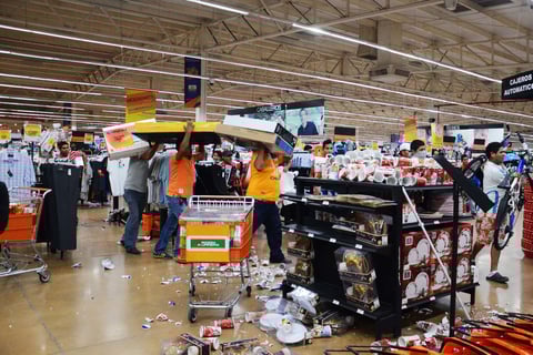 En el Edomex la situación fue de mayor descontrol.
