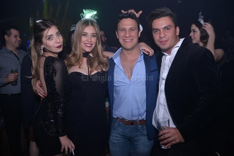 Fer, Pao, Chuy y Kristian