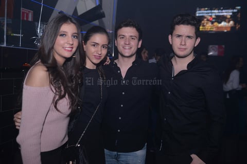 Marigaby, Eugenia, Daniel y Héctor