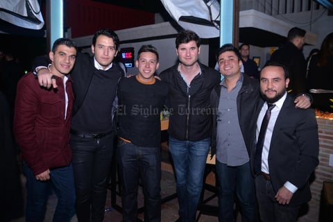 Martín, Hugo Jorge Luis, David, Enrique e Iván