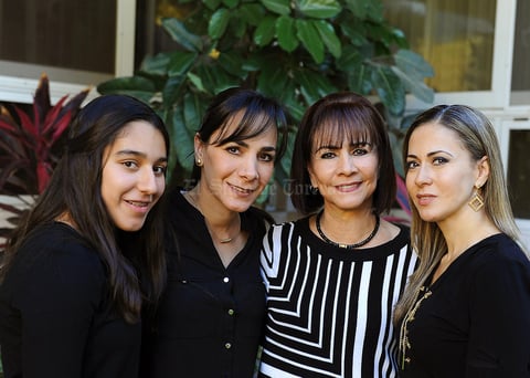 Bárbara, Ivette, Laura y Laura