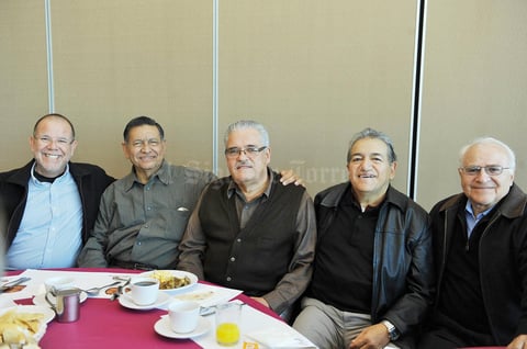 10012017 Ismael Téllez, Jaime Méndez, Enrique Castillo, Humberto Pérez y Manuel Velasco.