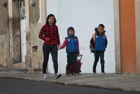 Las madres de familia tuvieron que proteger muy bien a los niños para evitar enfermedades.