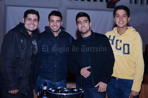 11012017 Alejandro, Gerardo, César y 'Miami'.