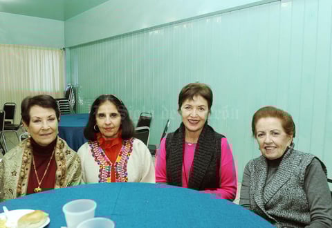 14012017 Amelia, María Estela, Lucy y Melita.