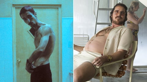 Para interpretar su papel en El Maquinista, Christian Bale bajó 28 kilos, lo que le dejó una esquelética figura. El polo opuesto lo vivió en Escándalo Americano, donde subió 18 kilos comiendo hamburguesas.