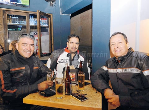 22012017 CONVIVEN.  Jesús, Luis y César.