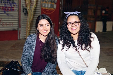 23012017 EN RECIENTE EVENTO.  Fátima y Cynthia.