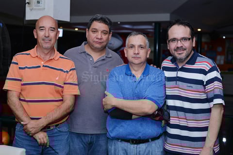 27012017 Mike, Guillermo, José y Chato.