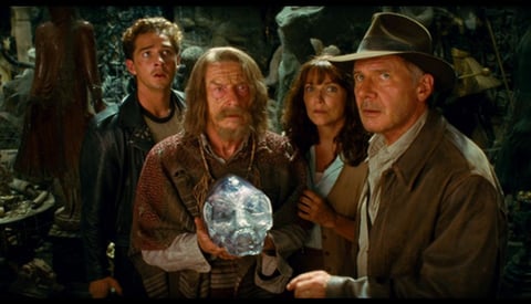 Tuvo un papel en Indiana Jones y el reino de la calavera de cristal (2008).