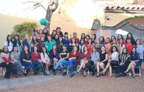 28012017 Educadoras de preescolar de la SEP - DI130, en su posada el pasado 22 de diciembre en La Villita Feliz.