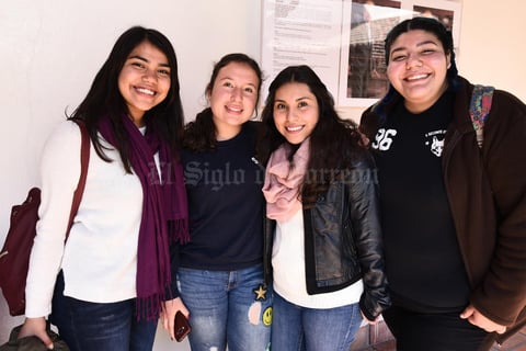 04022017 Andrea López, Ingrid Damasco, Isabel Martínez y Mariana Gómez.