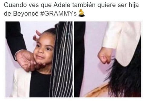 Beyoncé arrasa con los memes de los Grammy 2017