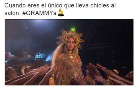 Beyoncé arrasa con los memes de los Grammy 2017