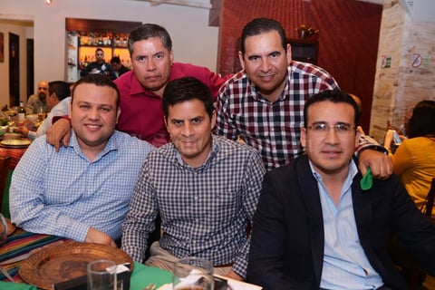 12022017 Moisés, Martín, Gerardo, Julio e Ignacio.