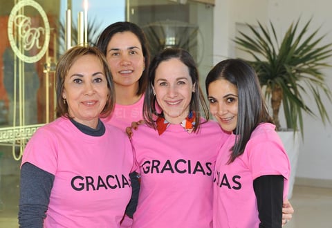 Karla, Ana Cris, Sonia y Cristy