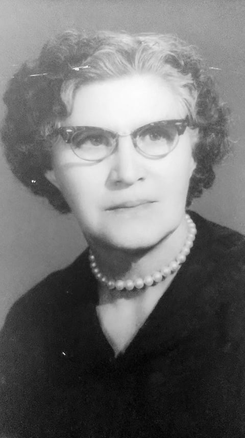 19022017 María Cardoza de Silveyra en 1968.