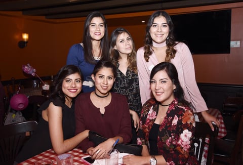 20022017 Cindy, Paola, Cristina, Karla, Paulette y Evelyn.