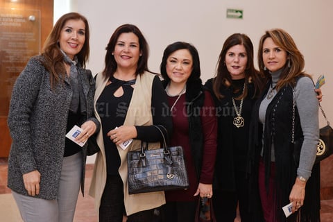 25022017 Mónica, Ana, Lupis, Lorena y Claudia.