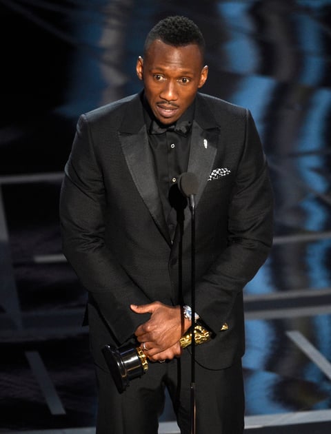 Ali ganó por su papel en Moonlight.