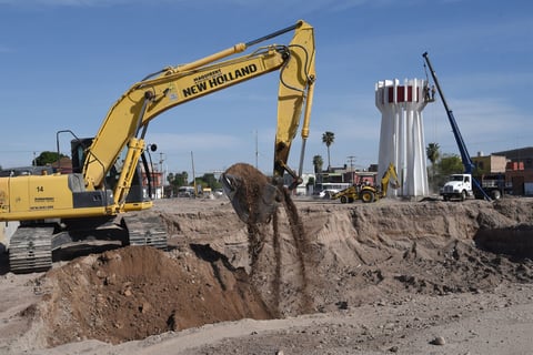 Inició el desmantelamiento del emblemático monumento Torreón.
