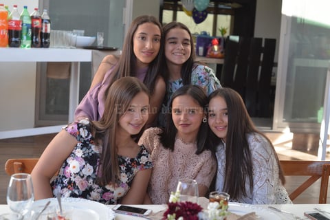 Amigas del grupo de gimnasia Venko