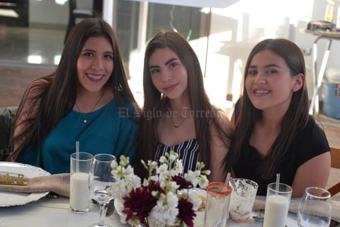 Daniela, Diana y Angélica