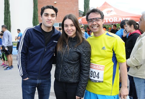 Memo, Gaby y Arturo