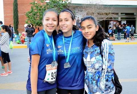 Sofía, Bárbara y Marianne