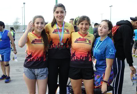 Vero, Ana, Fernanda y Andrea