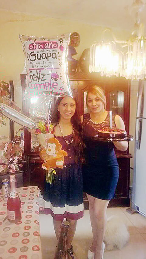 09032017 Kimberly con su mamá, Yaneth Quiñones.