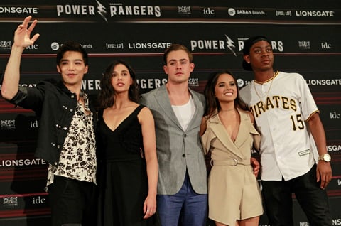 Los jóvenes se mostraron felices de visitar México, por la gran afluencia de seguidores que tienen, y señalaron que están ansiosos de ver a esa nueva generación de "Rangers".