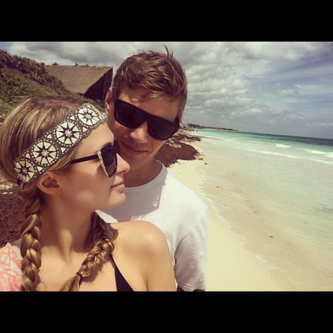 Sus románticas vacaciones con su novio Chris, eran de presumirse con fotografías y 'selfies'.