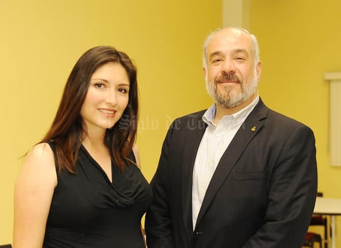 26032017 Magaly Longoria y José Antonio Baille.