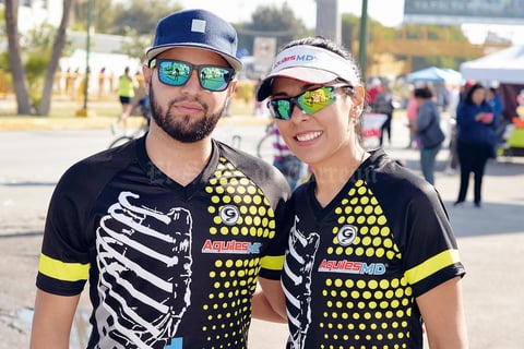 26032017 CORREDORES.  Jonathan y Alicia.