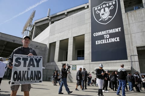 Ni la gran campaña #StayInOakand pudo evitar la mudanza de los "Raiders".