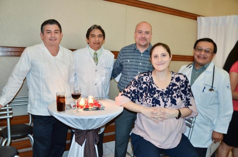 Jacobo Quiroz, José Alberto Tavares, Eleazar Muruato, Linda Gutiérrez y Francisco Gallegos