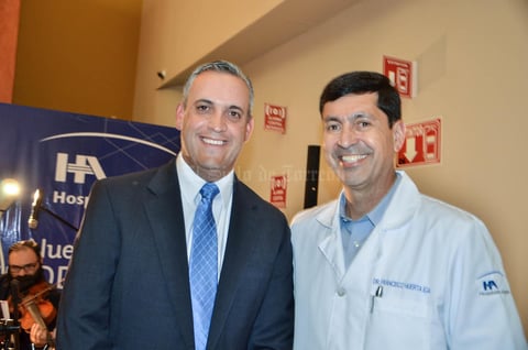 José Luis Pohls y Francisco Huerta