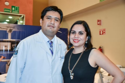 Juan Luna y Georgina Guerrero