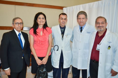 Manuel Olhagaray, María Elena Murguía, Erick Flores, David Garza y Rafael Hernández