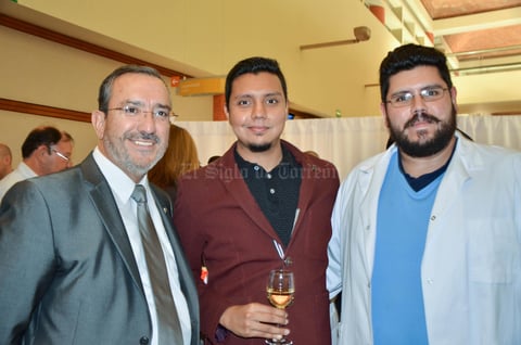 Marcelino Covarrubias, Gilberto Parrilla y David Parrilla