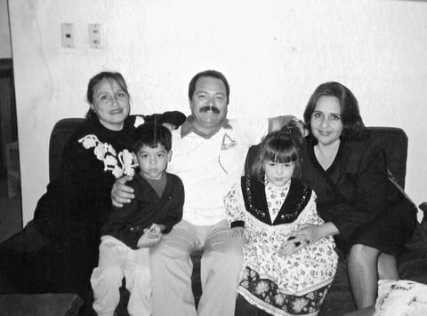 02042017 Sra. Emma Carrillo, Mauricio Carrillo, Sr. Sergio Carrillo, Marce Gorgón y Sra. Guadalupe Carrillo Nájera.