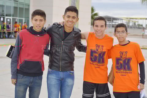 03042017 AMIGOS.  Jorge, Toño, Ricardo y Fernando.