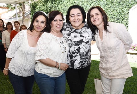 03042017 REENCUENTRO.  Lupe, Adriana, Tamara y Rosa Martha.
