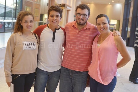 07042017 ENCUENTRO REGIONAL DE TEATRO.  Andrea, Diego, Esteban y Chery.