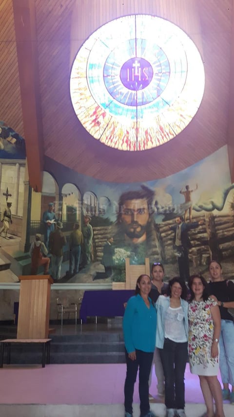 08042017 TEMPLO AGUSTÃN PRO.  Martha, BÃ¡rbara, Celina, Idoia y Vanessa.