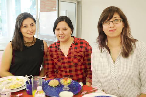 09042017 Paola González, Frida Isaí Pinzón y Monse Talamantes.